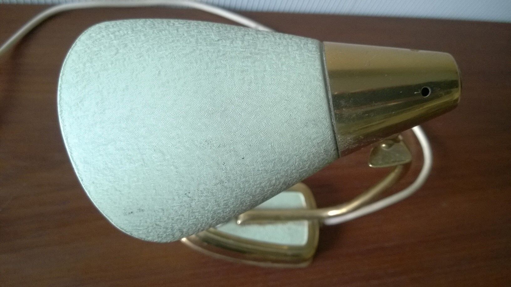 Metal and brass lamp form the 60s