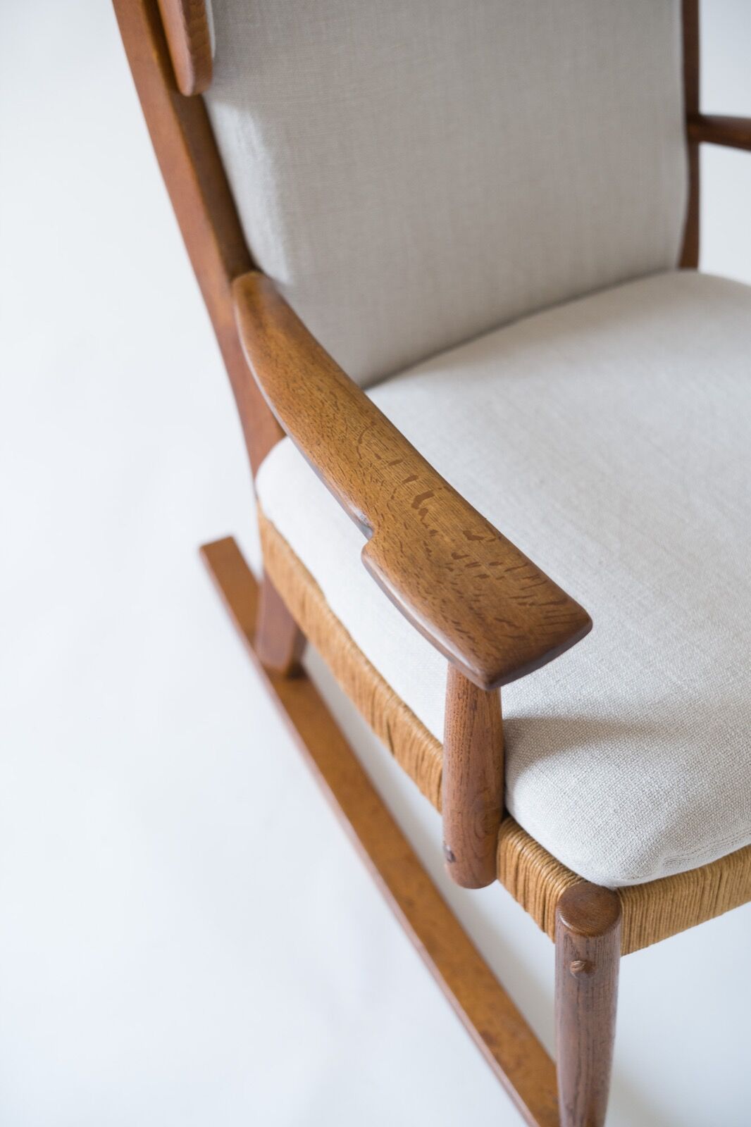 Vintage oak rocking chair