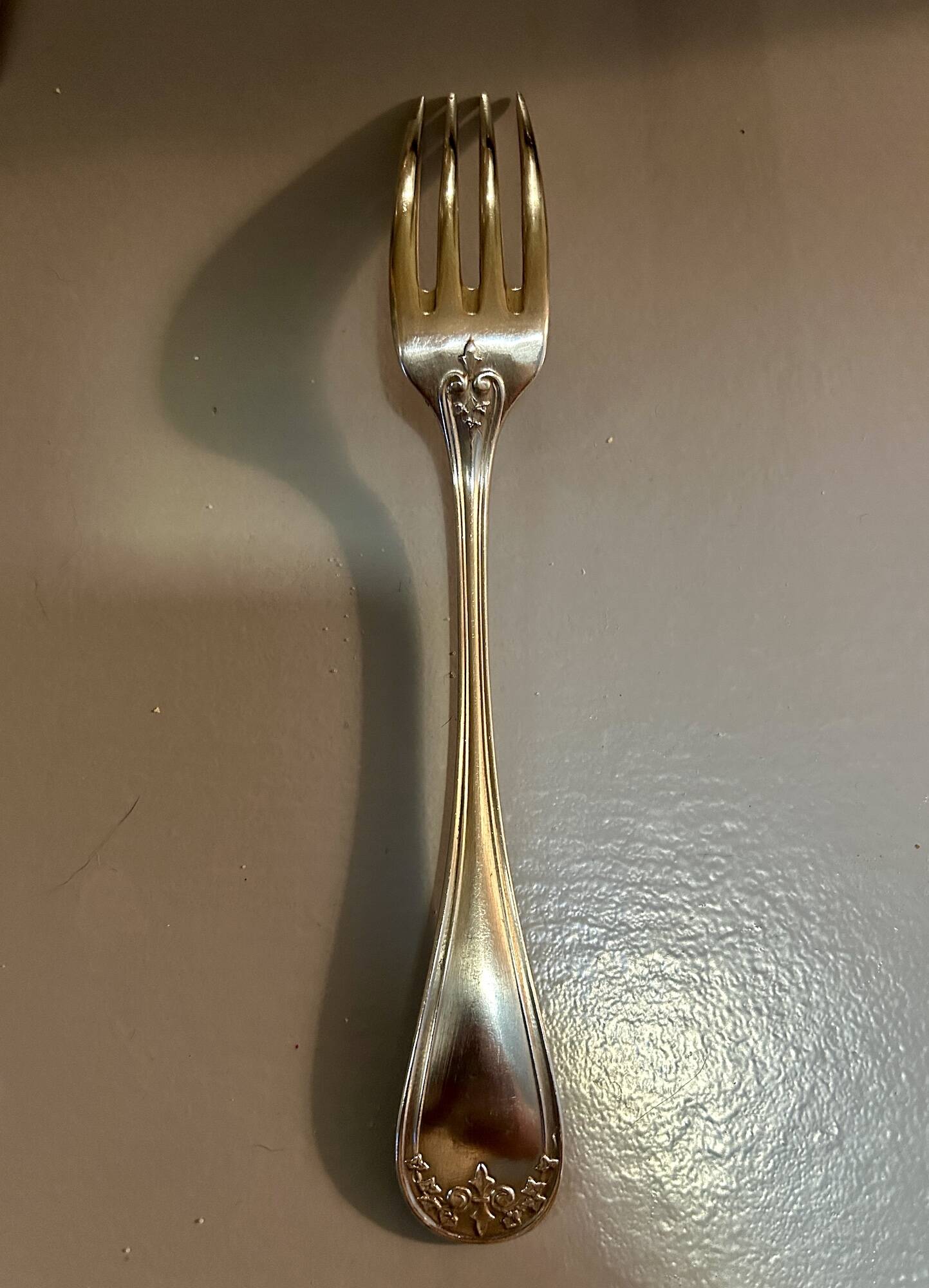 12 old Ercuis silver-plated cutlery sets