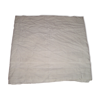 Metis or former linen cloth to 3 rows of days with returns