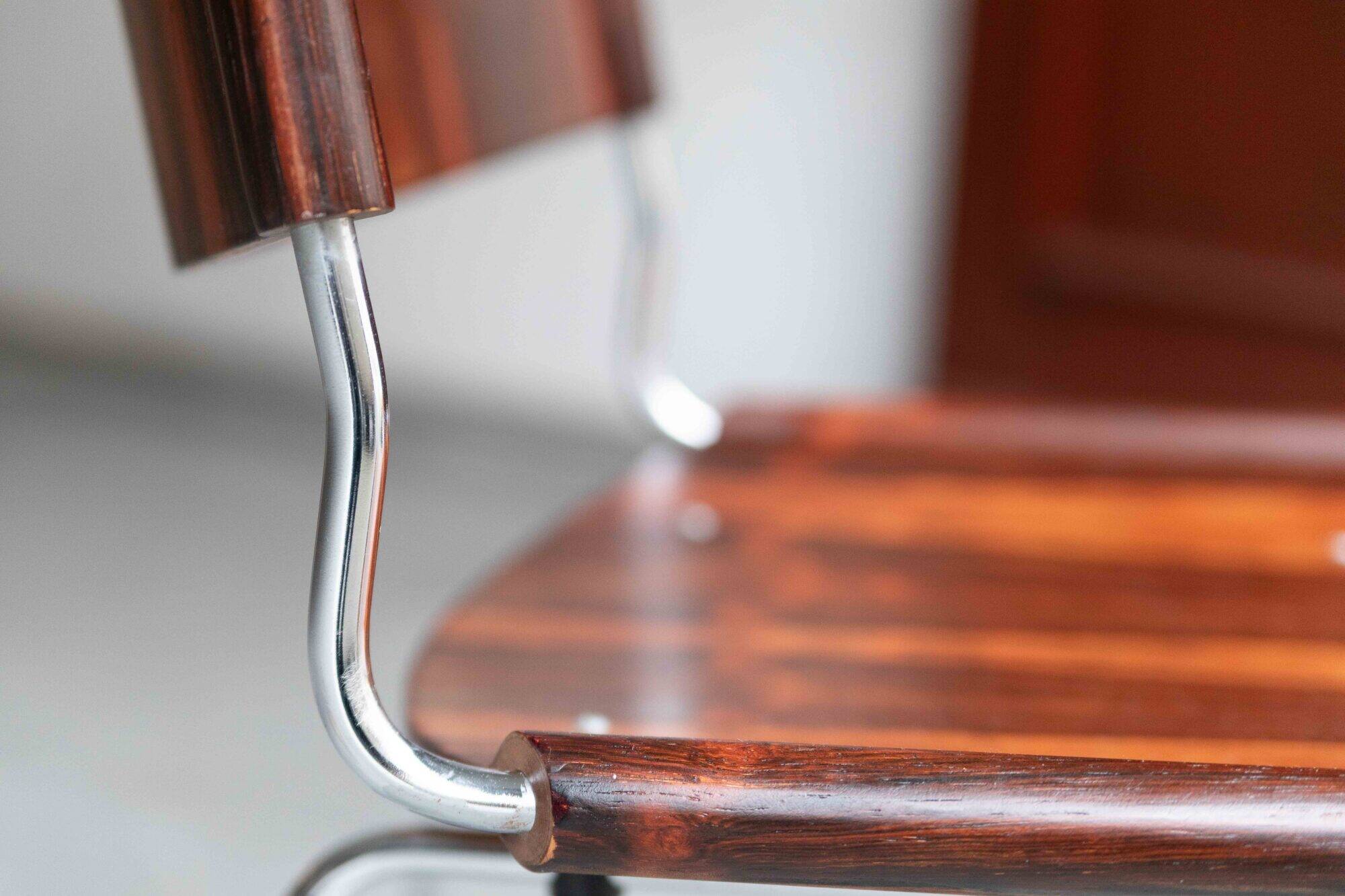 Set of 8 dining chairs by Nanna Ditzel