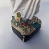 Ancienne vierge en plâtre