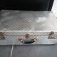 60' vintage vintage undue metal travel case