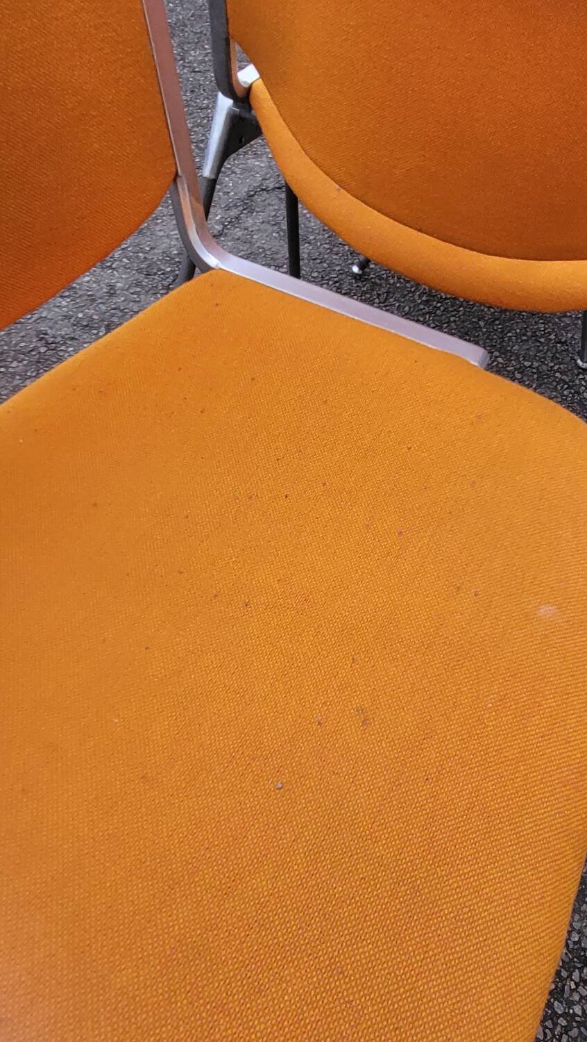 Series of 4 DSC chairs by Giancarlo Piretti for Anomina Castelli design