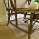 Chaise longue en rotin