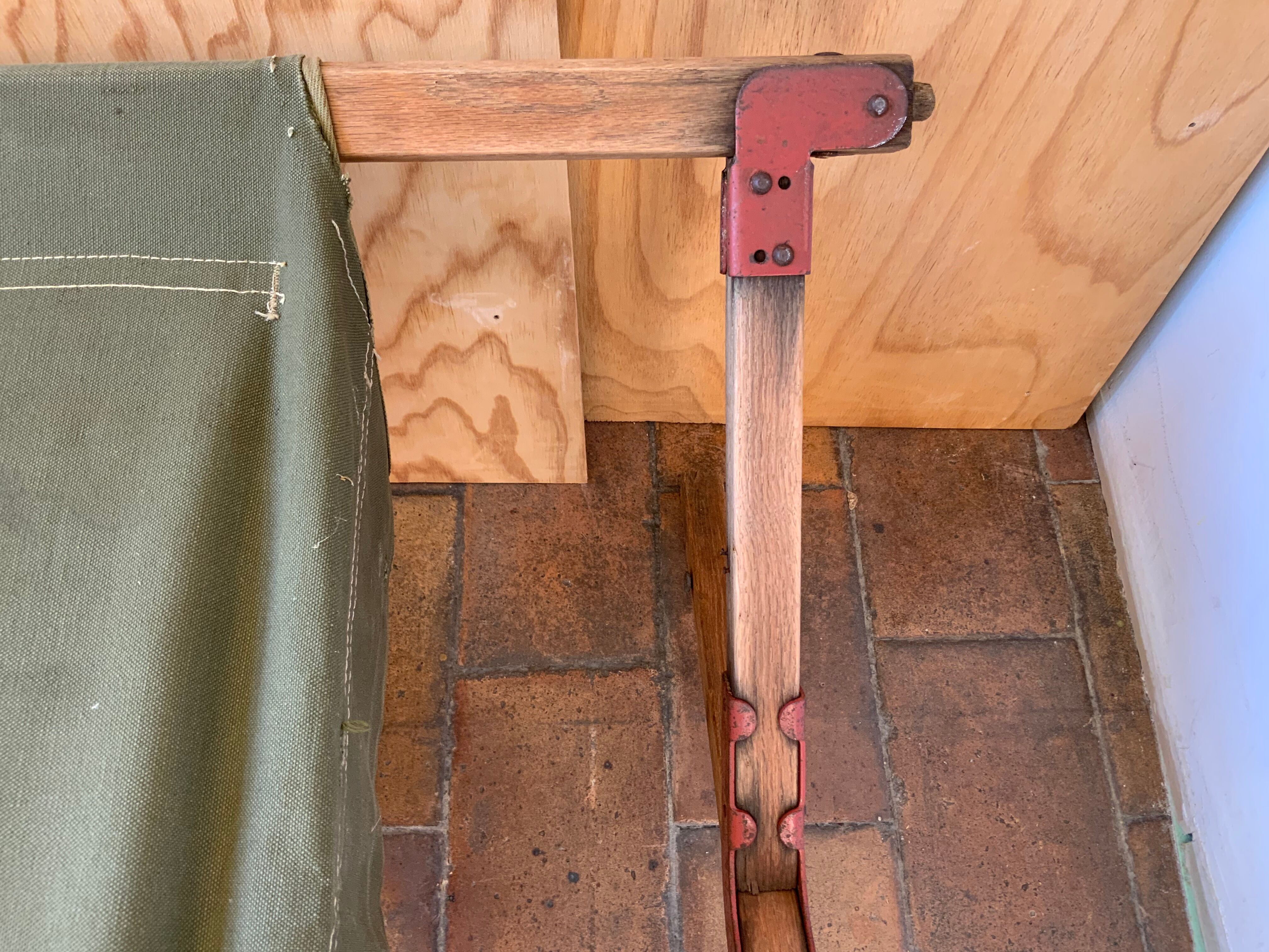 Military camp bed
