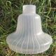 White striped glass pendant lampshade