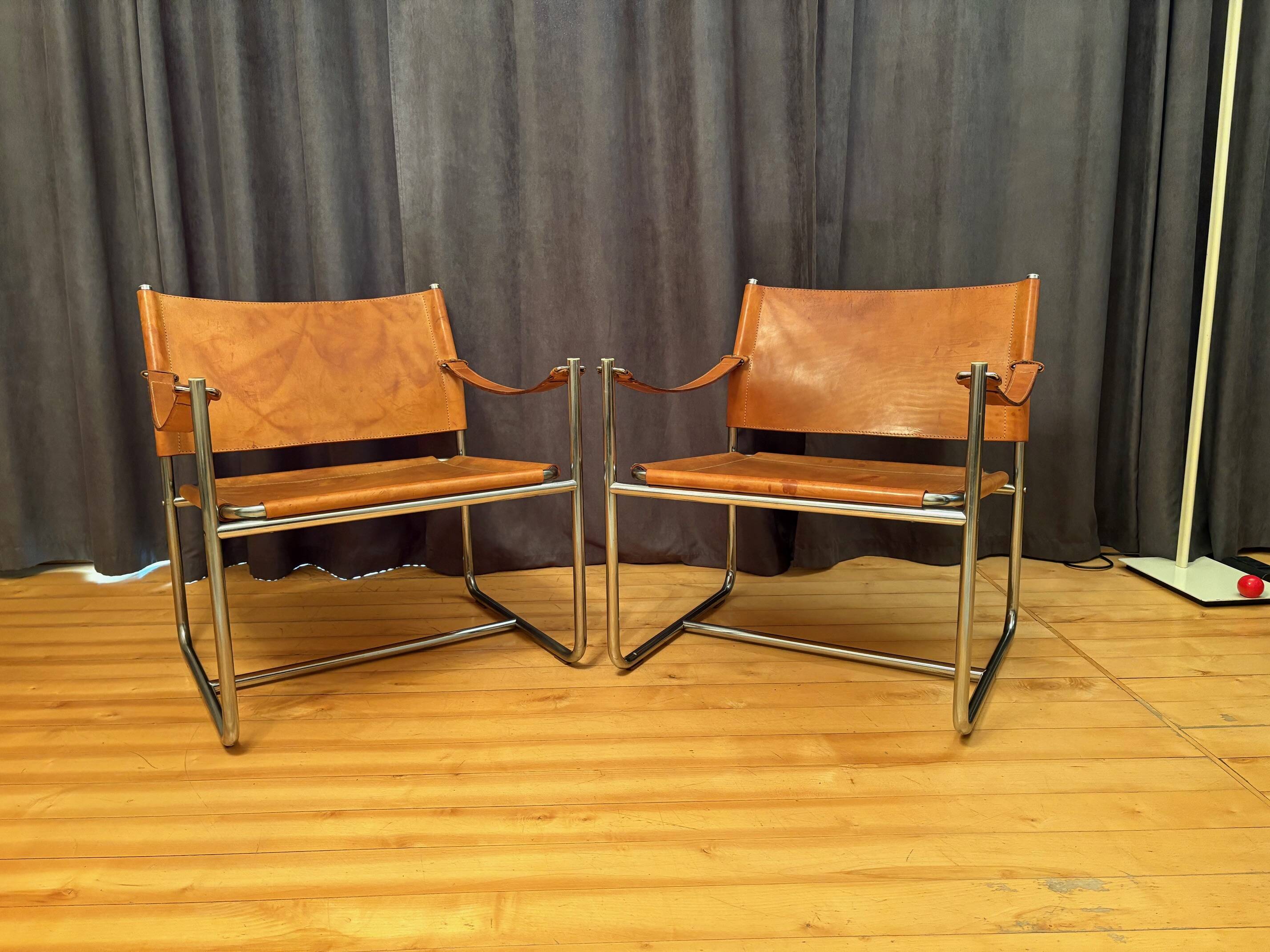 A pair of Amiral armchairs, designed by Karin Mobring, Ikea, Sweden, 1970s.