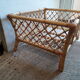Rattan dog basket