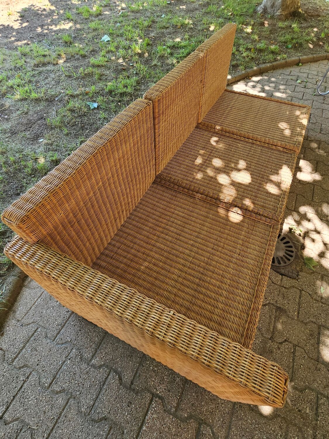 Wicker sofa