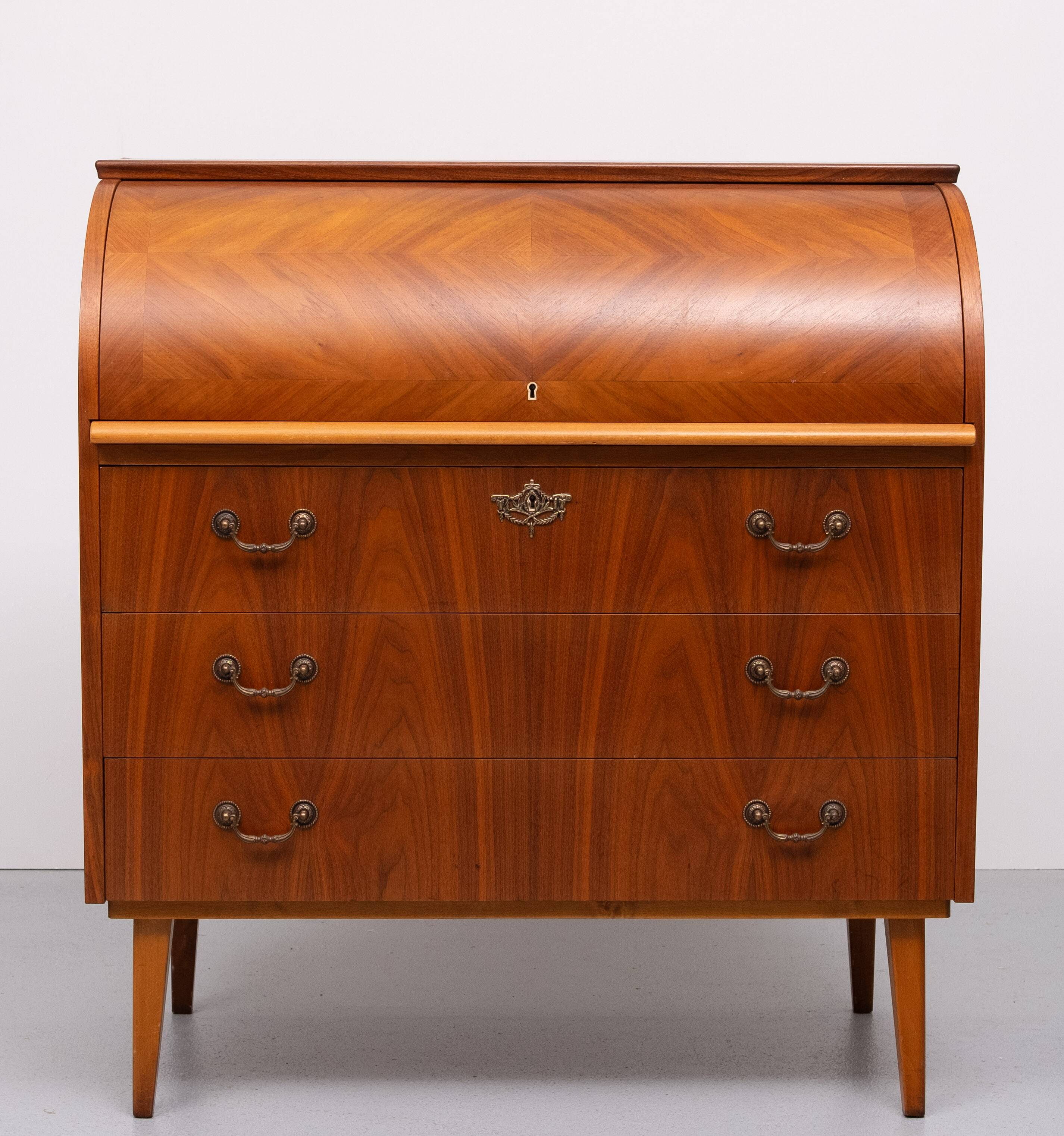 Vintage Teak Secretary Egon Ostergaard 1960s Sweden