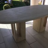 travertine table space model Roset line