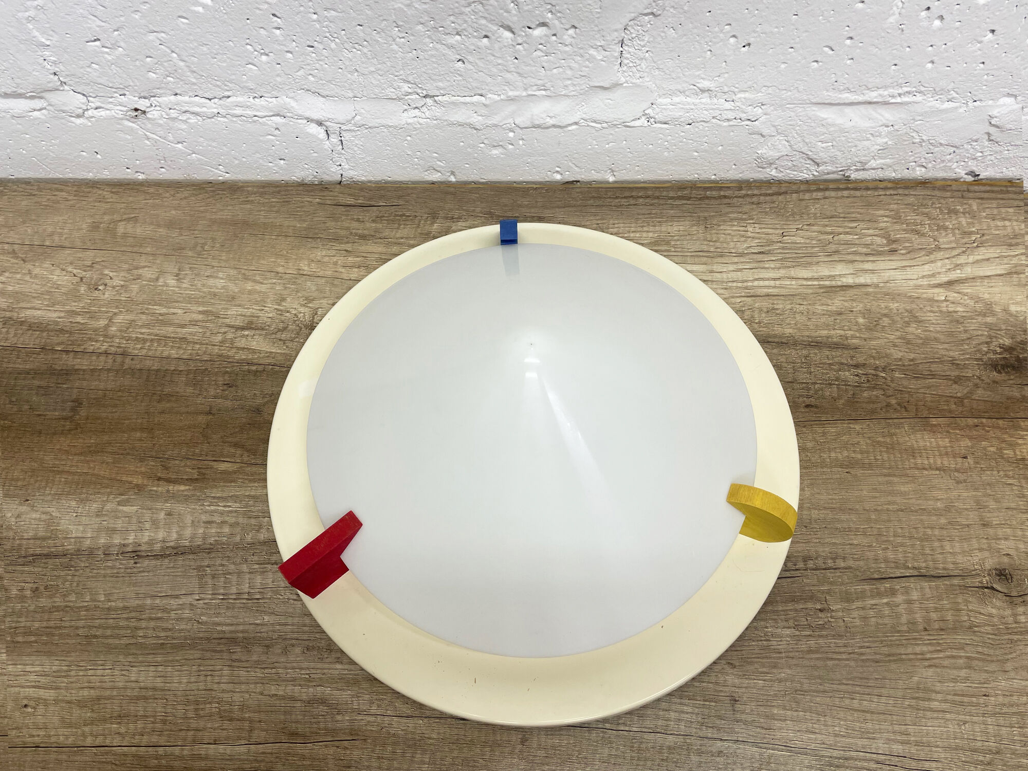 Memphis style ceiling or wall lamp, Ikea 1990s