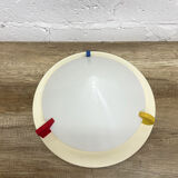 Memphis style ceiling or wall lamp, Ikea 1990s
