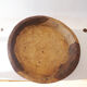 Brutalist solid wood dish 57cm