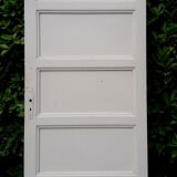 Porte vintage panneautée