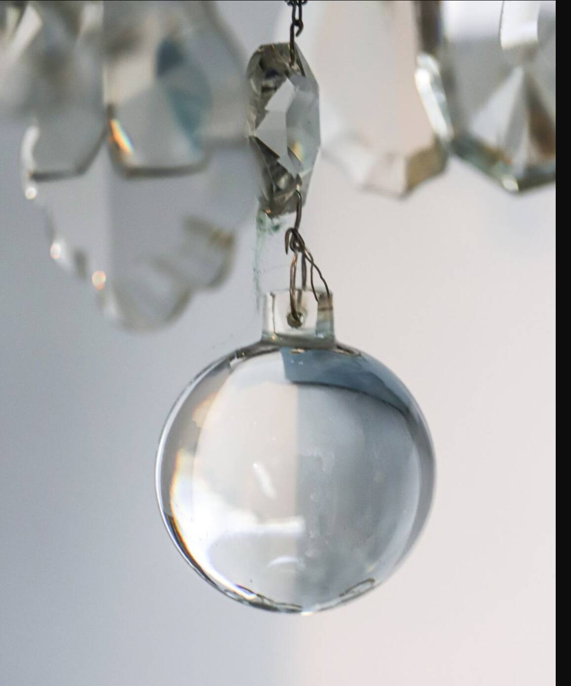 Chandelier with Tassels, early 20th century, 6 lights