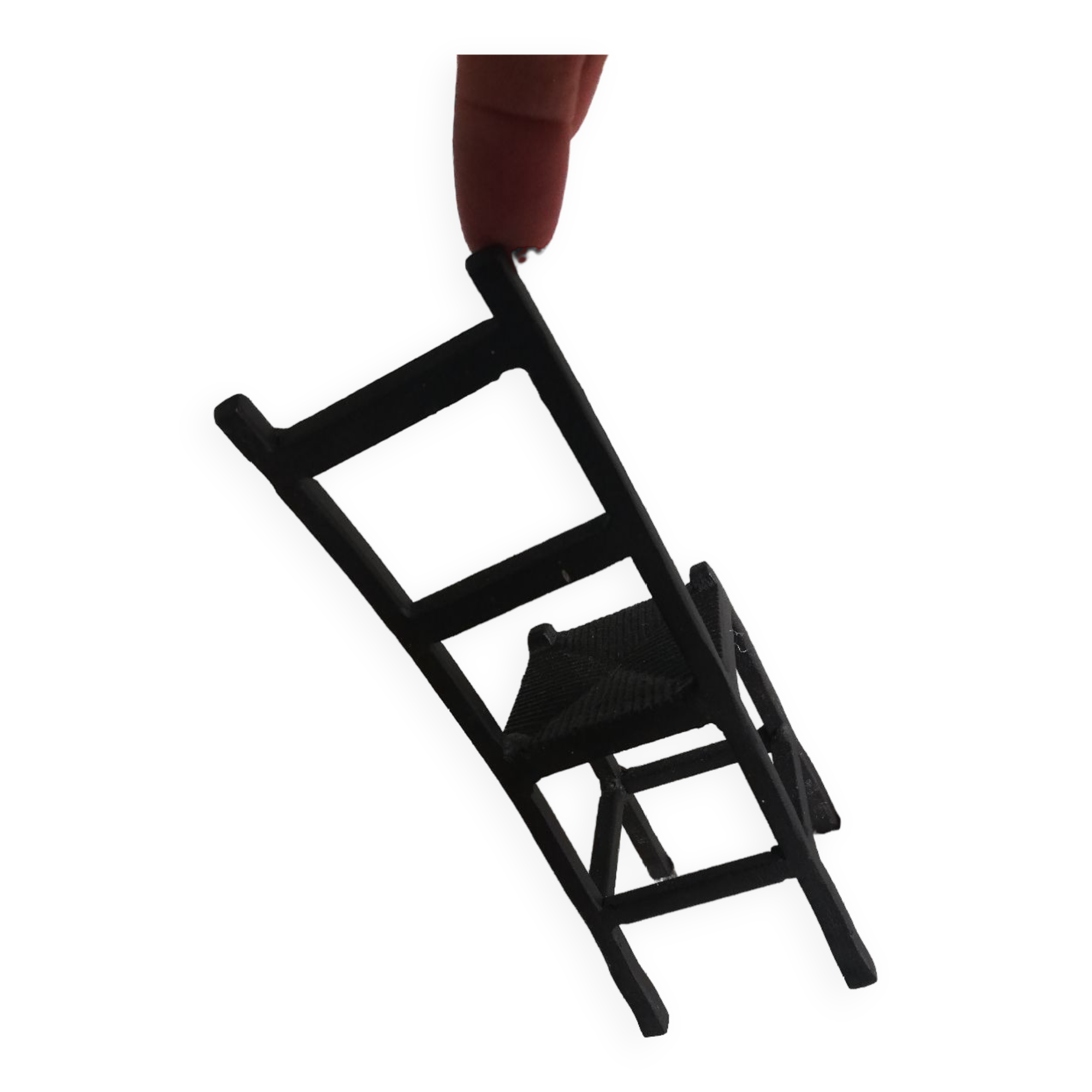 Chaise miniature fer forgé