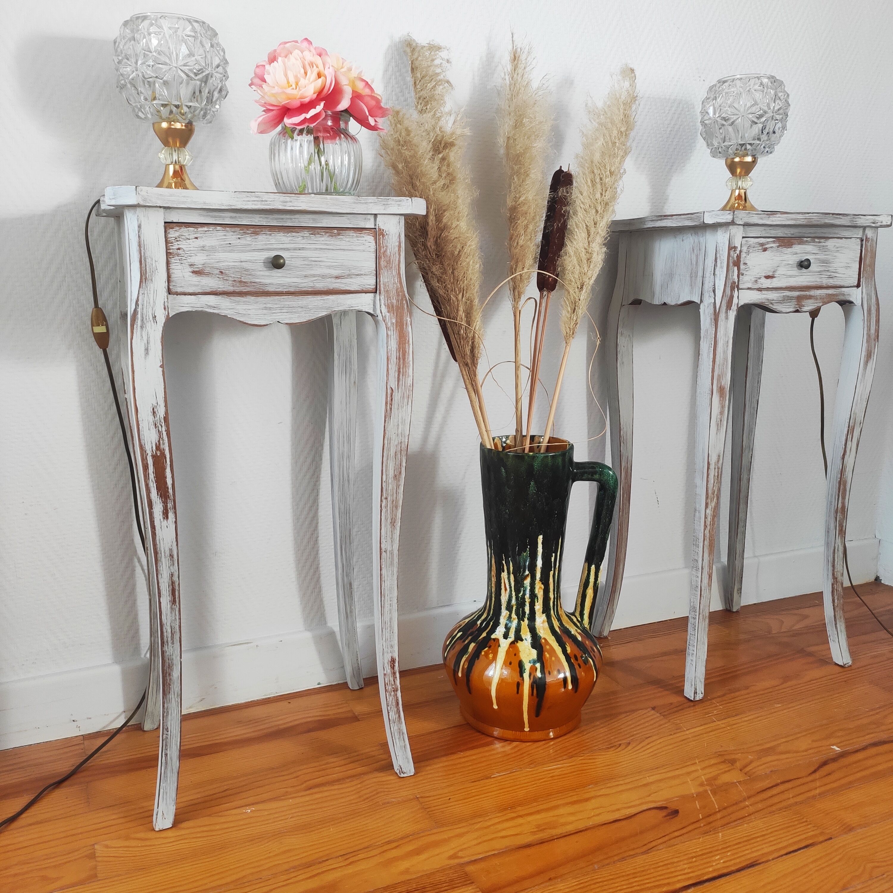 Pair of bedside tables