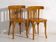 Set of antique bistro chairs (circa 1920). Set of 2 pieces, no. 5