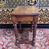 Oak side table