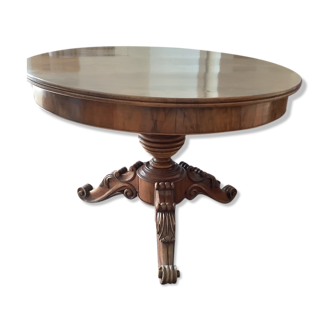 Louis Philippe style pedestal table