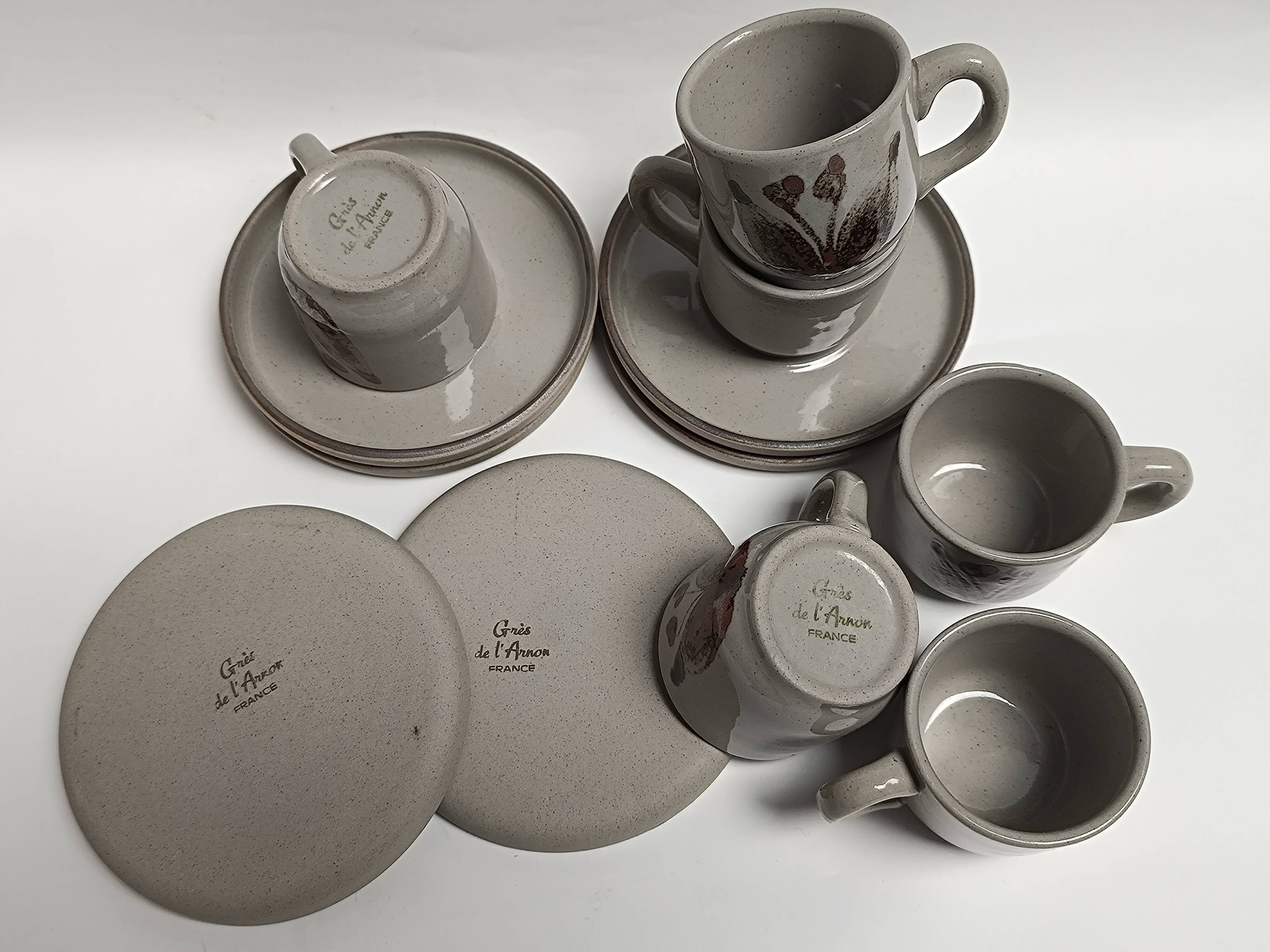 Arnon stoneware coffee cups