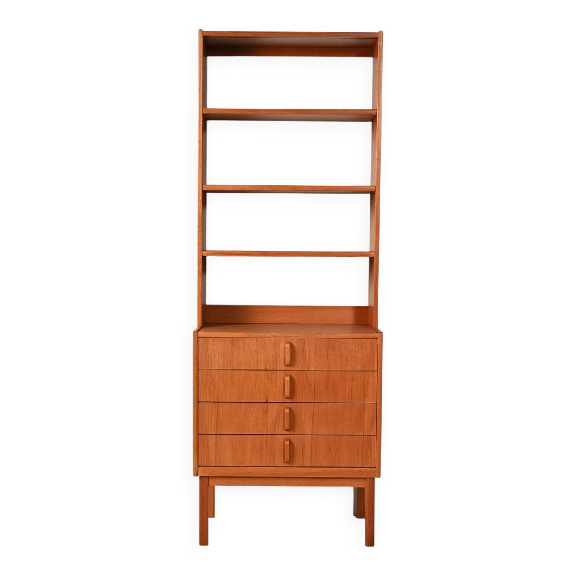 Scandinavian teak bookcase by Bertil Fridhagen for Bodafors, 1960s