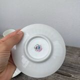 Limoges white porcelain coffee cups