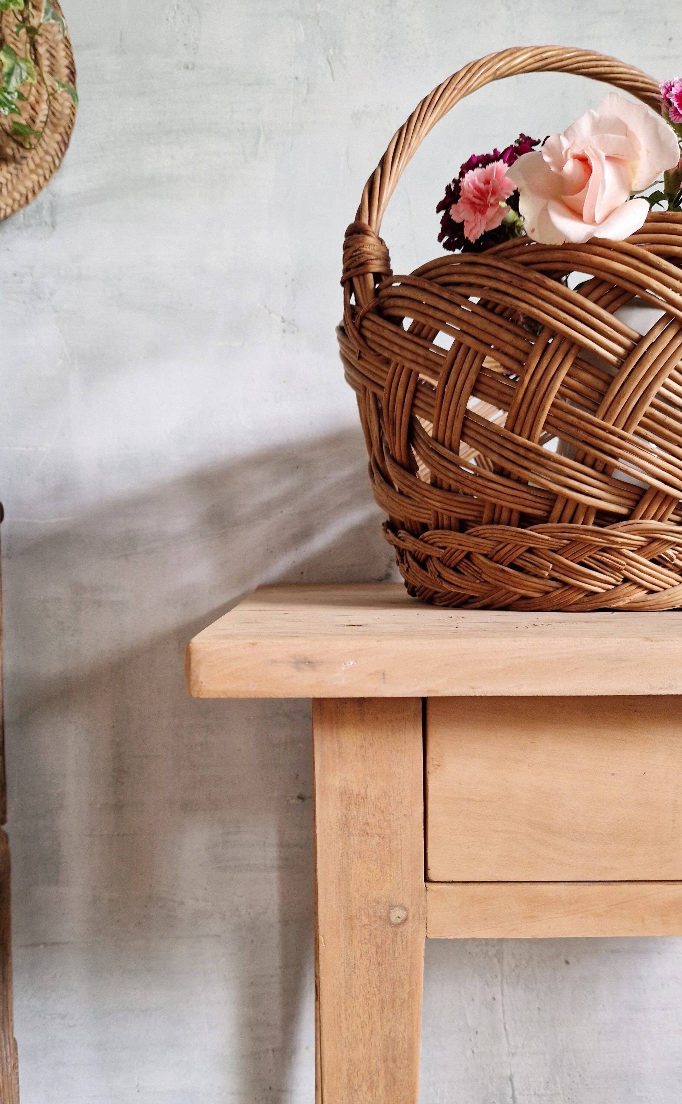 Old and small farm table