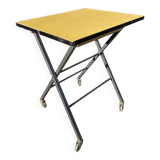 Vintage TV table on casters
