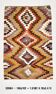 Multicolor Geometric Handmade Kilim Rug, 102x148Cm