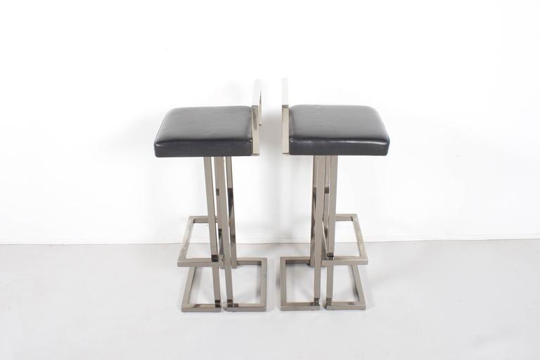 Pair of stools 1980