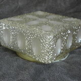 Vintage iced-effect ceiling light