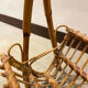 Rattan magazine holder