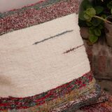 Housse de coussin artisanale - tissée main