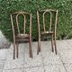 2 chaises de bistrot