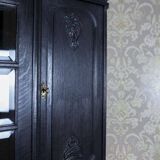 Early 20th Century Rococo Revival Oak Cabinet, 1950s