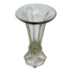 Antique tulip vase in moulded glass