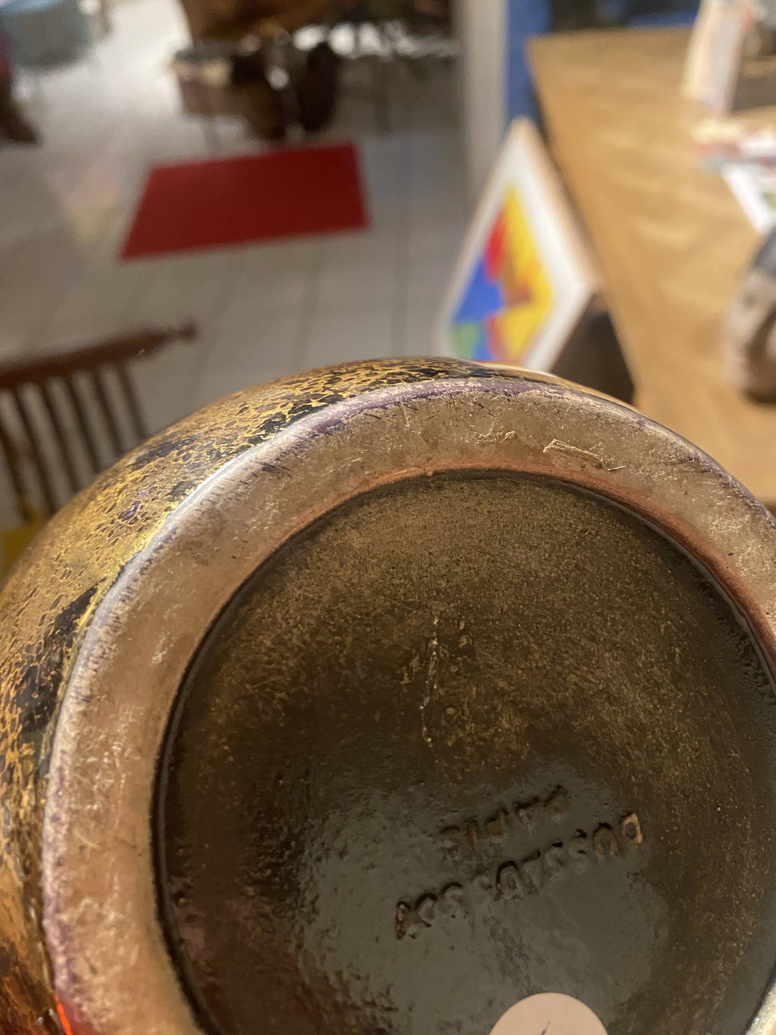 Dussaussoy ceramic vase