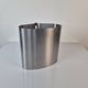 Stainless steel wastebasket by Xavier Féal for Inox Industrie.