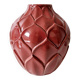 Art Deco artichoke vase Saint Clément ceramic