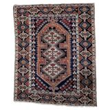 Antique Persian Afshar rug 115cm x 142cm 1920s - 1C1237