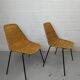 Paire de chaises Gian Franco Legler modèle Basket