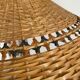 Vintage suspension in woven wicker