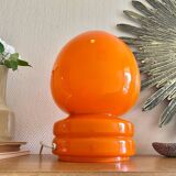 Orange mushroom lamp 70s