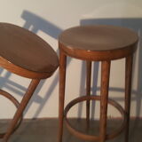 Pair of Baumann bar stools