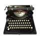 Old-typewriter Underwood portable