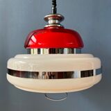 Massive suspension lamp of the space age