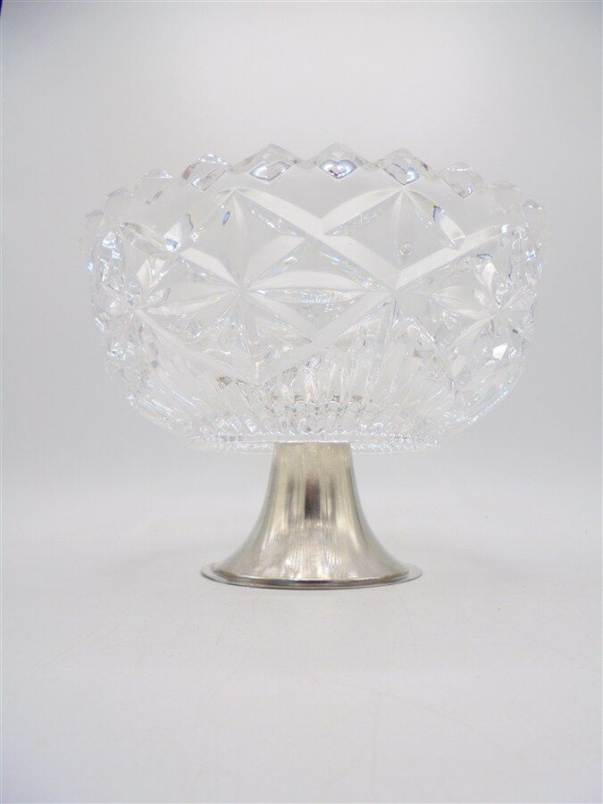 Crystal fruit bowl